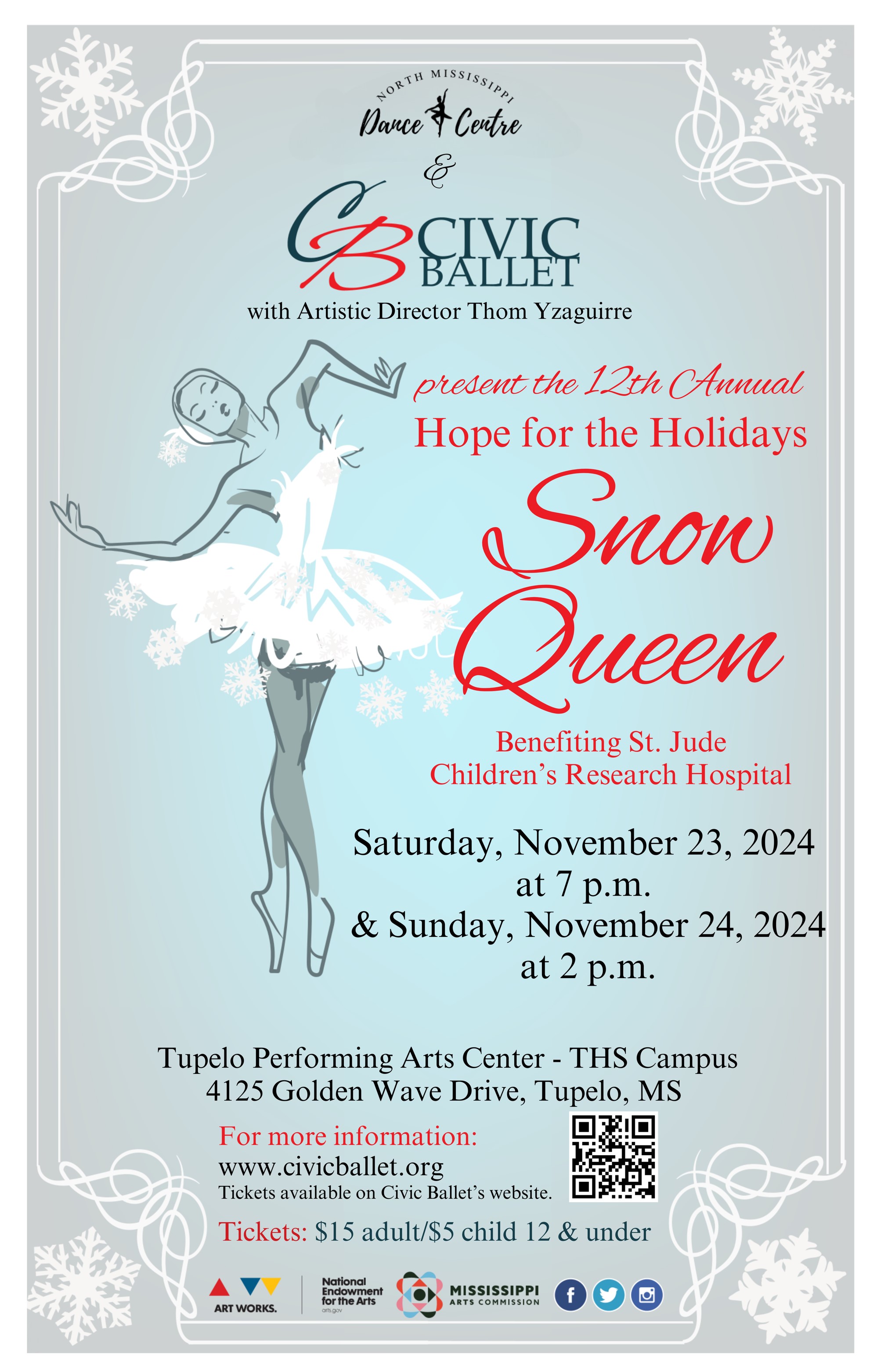 2024 Hope for the Holidays - Snow Queen